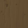 Dog Bed Honey Brown 37.6"x25.8"x11" Solid Wood Pine