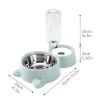 Pet Dog Cat Bowl Fountain Automatic Food Water Feeder Container For Cats Dogs Drinking Pet Articles  Pet Cat Water Dispenser